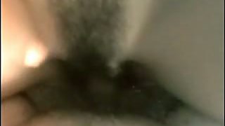 Caterina masturbating her hairy wet cunny and screwing paramour